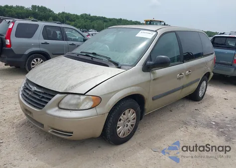 2006 Chrysler Town & Country z USA, uszkodzony, nr VIN 1A4GP45R56B662642